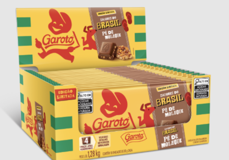 Garoto aposta no sabor Pé de Moleque