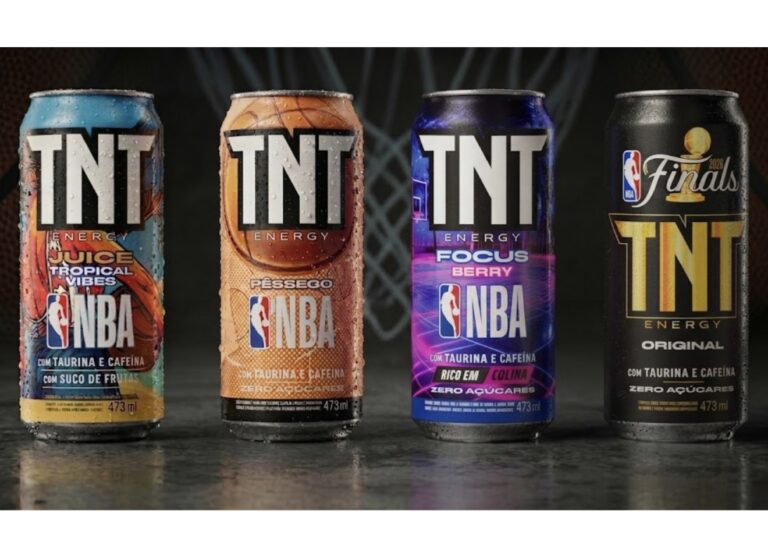 TNT Energy Drink lança três sabores em latas NBA