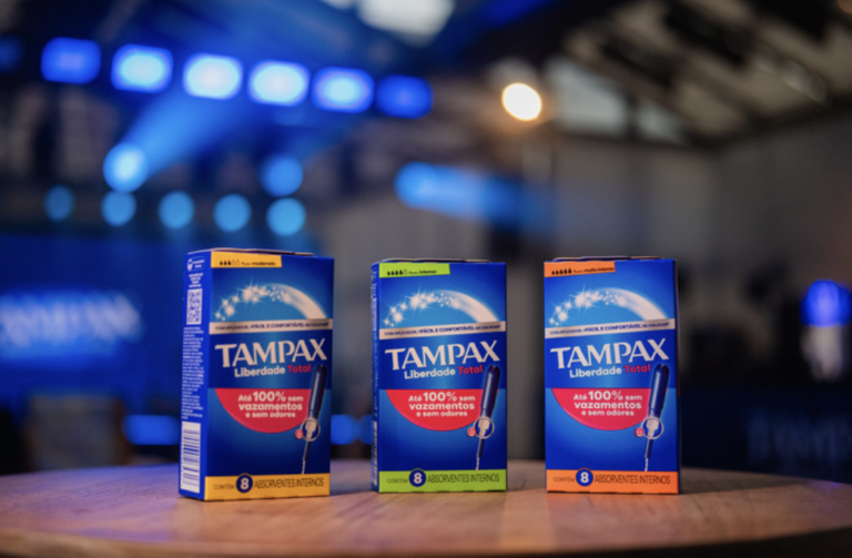 Tampax Liberdade Total chega ao Brasil