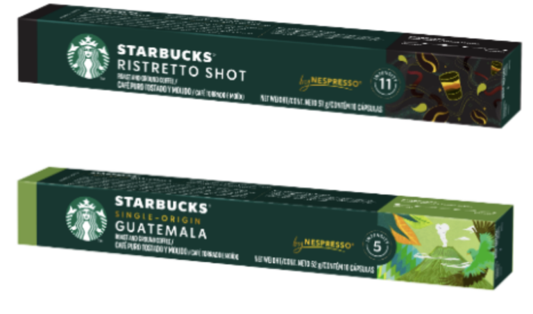Starbucks At Home lança cápsulas Guatemala e Ristretto Shot