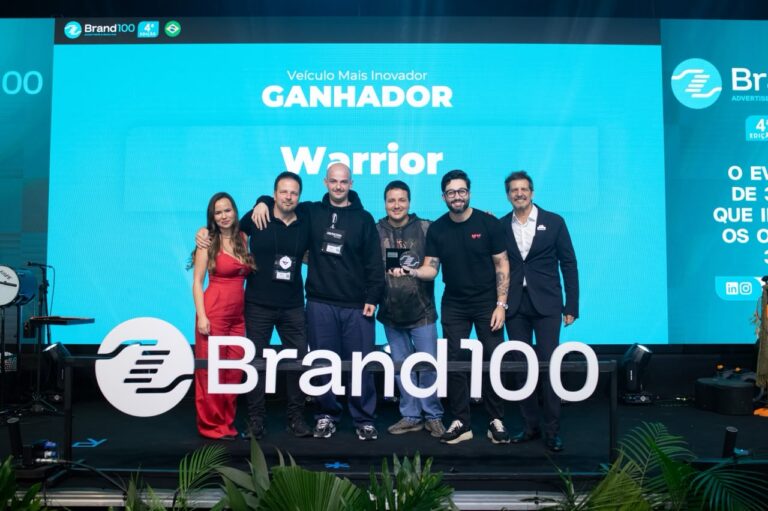 Warrior é reeleita veículo mais inovador no Brand100