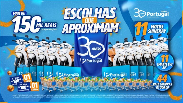 Super Portugal lança campanha de 30 anos