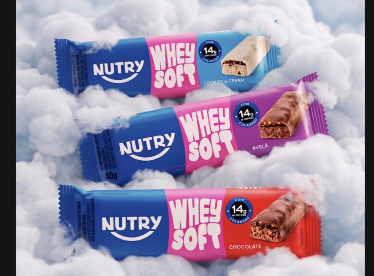 Nutry lança barra Whey Soft com 14 g de proteína e mira segmento premium