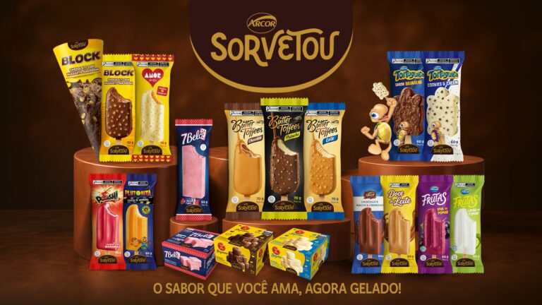 Arcor Sorvetou lança produtos com Grupo Los Los