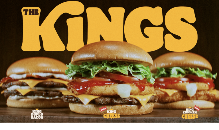 Burger King lança King Cheese com campanha especial