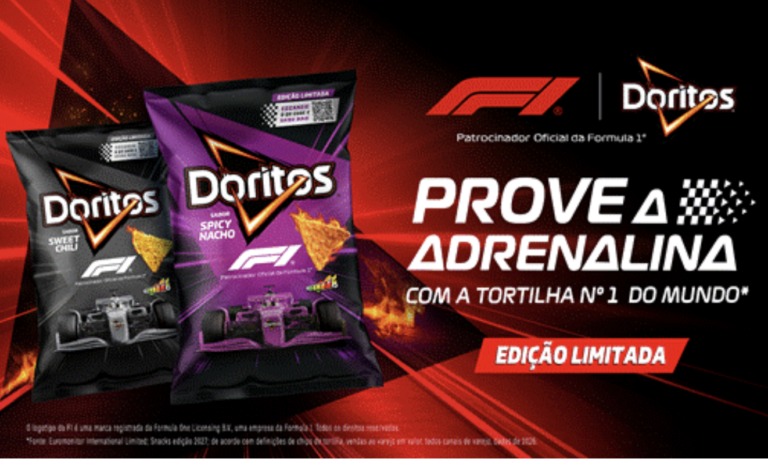 DORITOS lança sabor Spicy Nacho