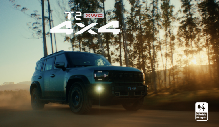 JETOUR apresenta comunicação do T2 XWD 4×4