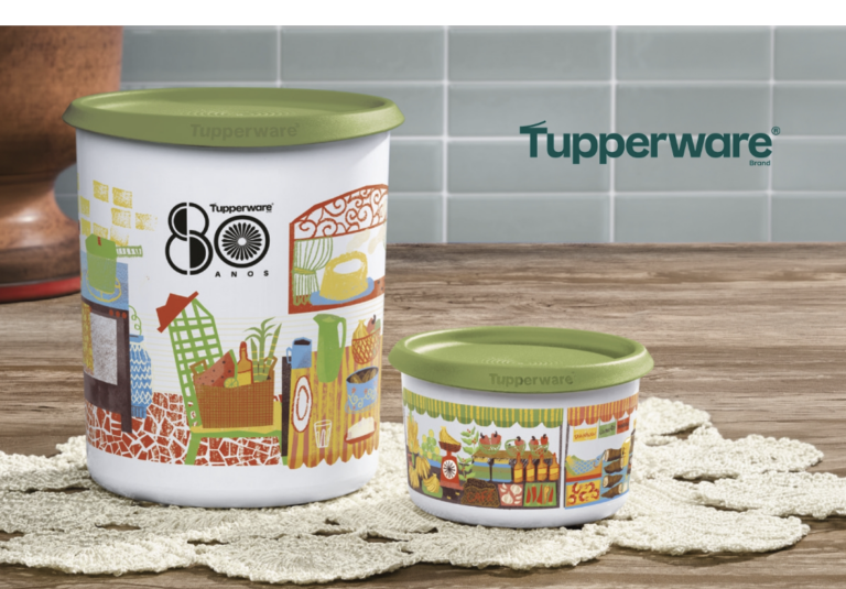 Tupperware amplia Brasil Mágico com criação de Amy Maitland