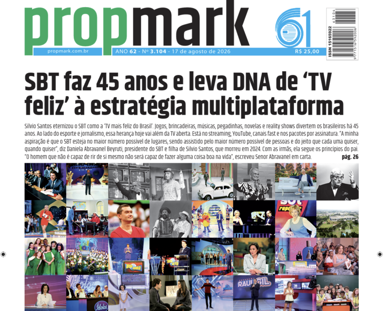 SBT faz 45 anos e ‘TV feliz’ vira estratégia multiplataforma