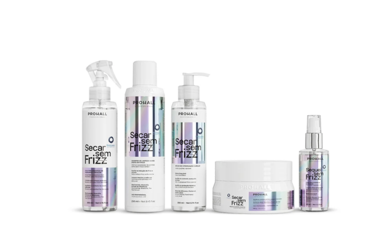Prohall lança linha para controlar o frizz sem uso de secador