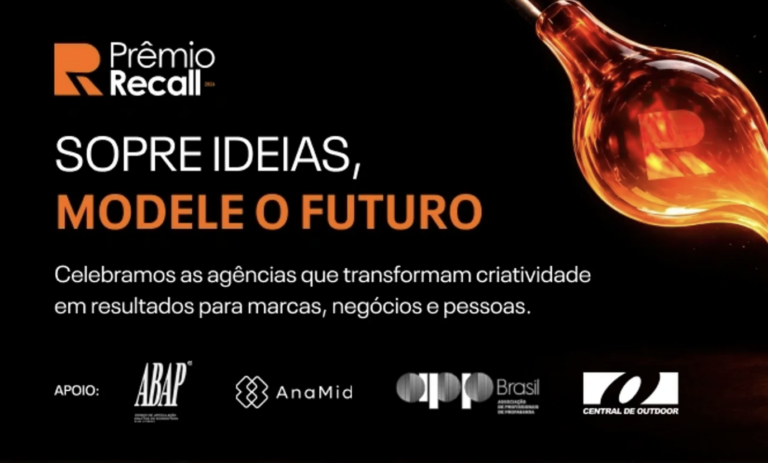 Inscrições para o Prêmio Recall 2026 se encerram na quinta