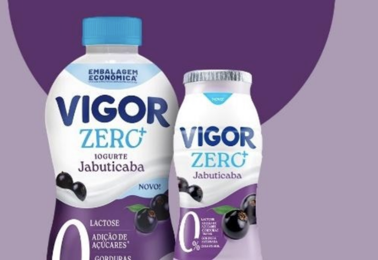 Vigor lança iogurte líquido sabor jabuticaba