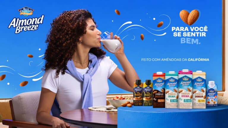 Tech & Soul conquista conta de Almond Breeze