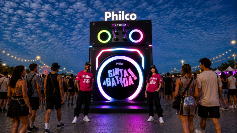 Philco leva squad de influenciadores ao Rock in Rio