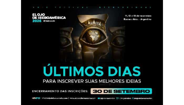 El Ojo de Iberoamérica 2026 entra na reta final de inscrições