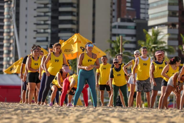 99Pay e Mude promovem atividades na Praia de Iracema