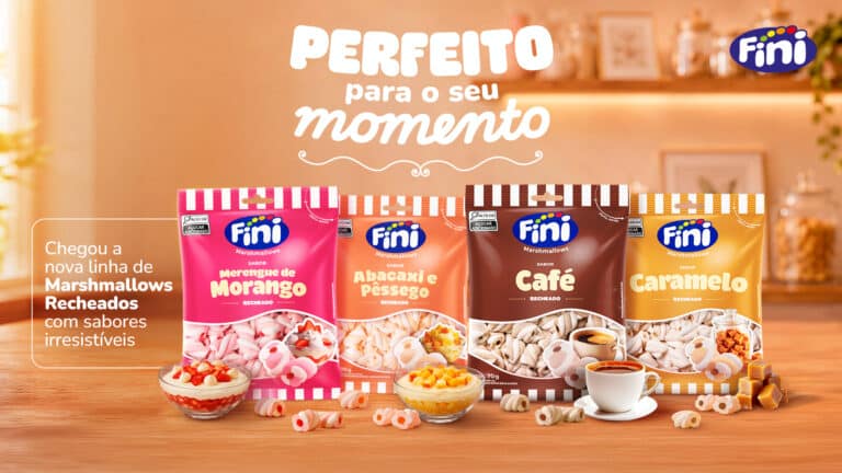 Fini inova em seu portfólio com nova experiência em marshmallows