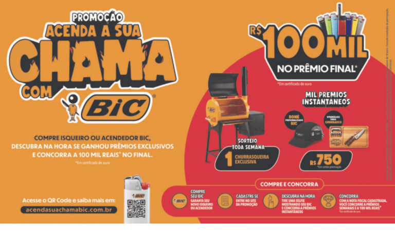 BIC lança promoção “Acenda a sua chama com BIC”