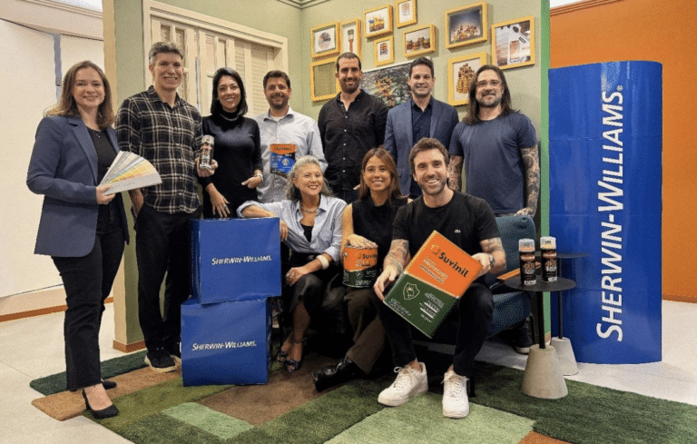 Sherwin-Williams anuncia novos parceiros de comunicação