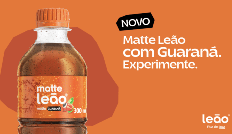 Leão lança novo Matte Leão com Guaraná