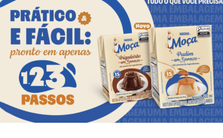 Nestlé Moça lança linha de produtos para sobremesas