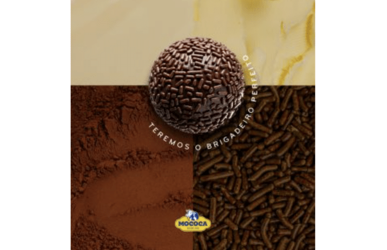 Mococa transforma brigadeiro em tema de campanha