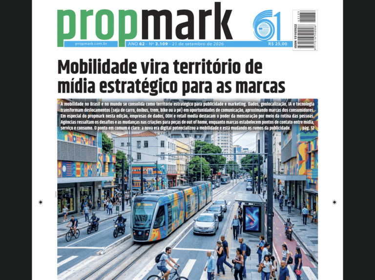 Mobilidade de pessoas vira território de mídia