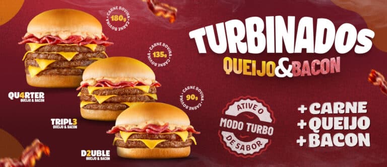 Bob’s lança linha Turbinados