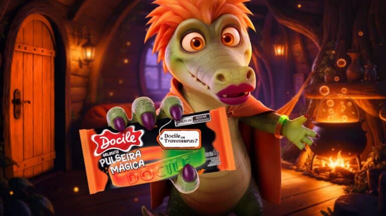 Docile leva a Cuca para o Halloween em campanha