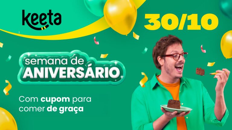 Keeta comemora um ano no Brasil