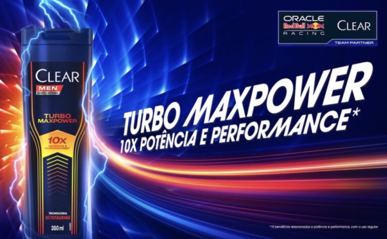 Clear lança shampoo Turbo MaxPower