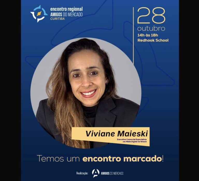 Viviane Maieski no Encontro Regional Amigos do Mercado