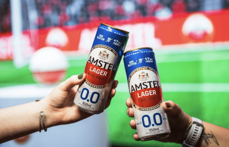 Amstel lança versão puro malte sem álcool e sem glúten