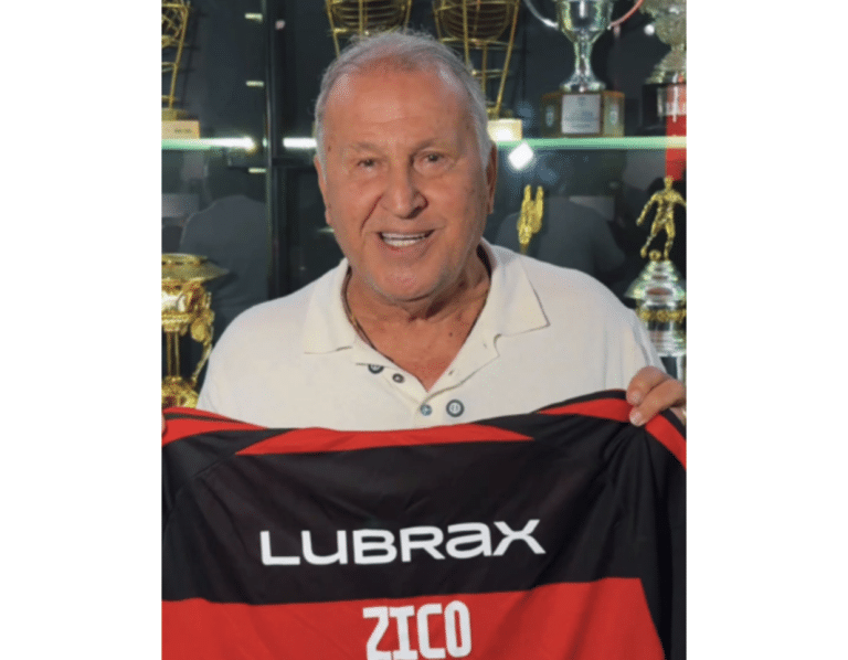 Zico é o novo embaixador da marca Lubrax
