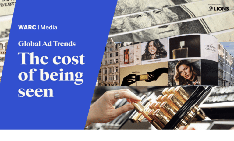 WARC Media apresenta relatório “The cost of being seen”  