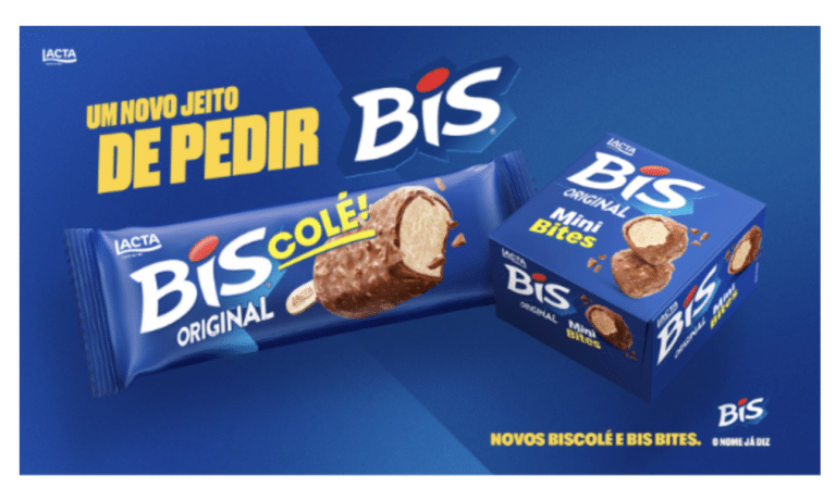 BIS chega ao universo dos sorvetes com BIScolé e BIS Mini Bites