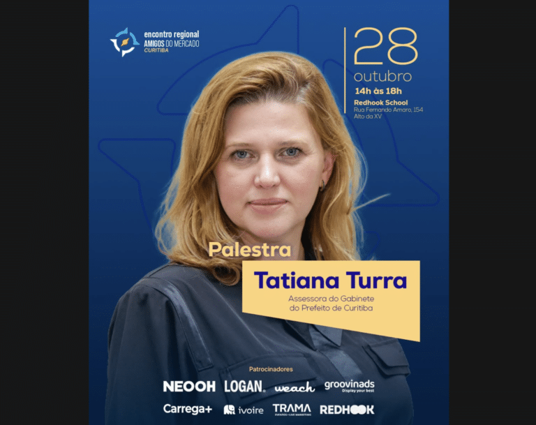 Tatiana Turra no Encontro Regional Amigos do Mercado