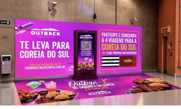 Outback leva desafio de dança à Estação Pinheiros