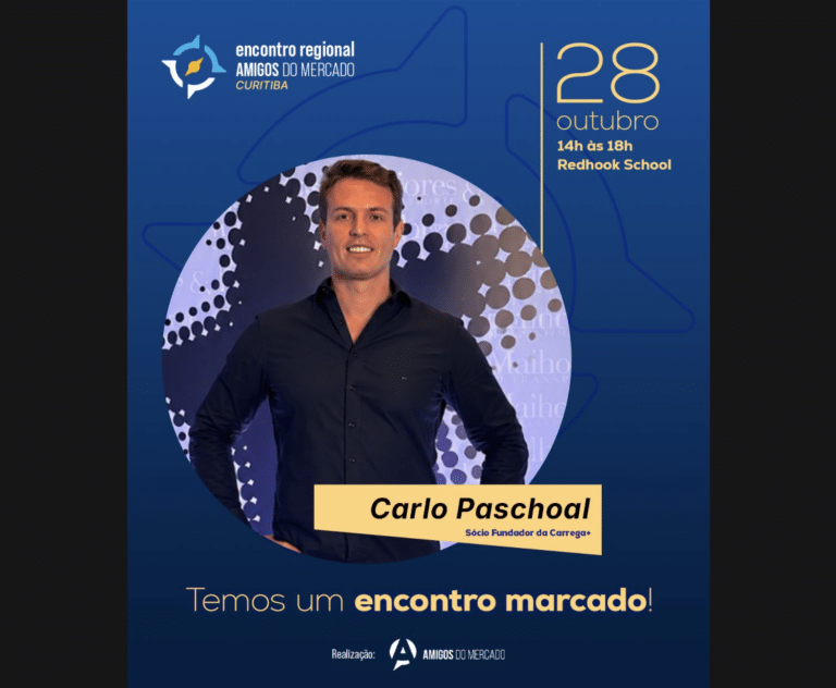 Carlo Paschoal confirmado no Amigos do Mercado