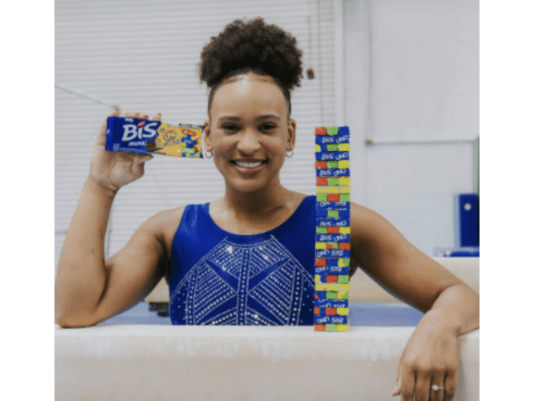 Rebeca Andrade é a nova jogadora de BIS UNO Stacko
