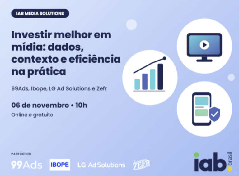 IAB Brasil promove evento sobre investimentos em mídia